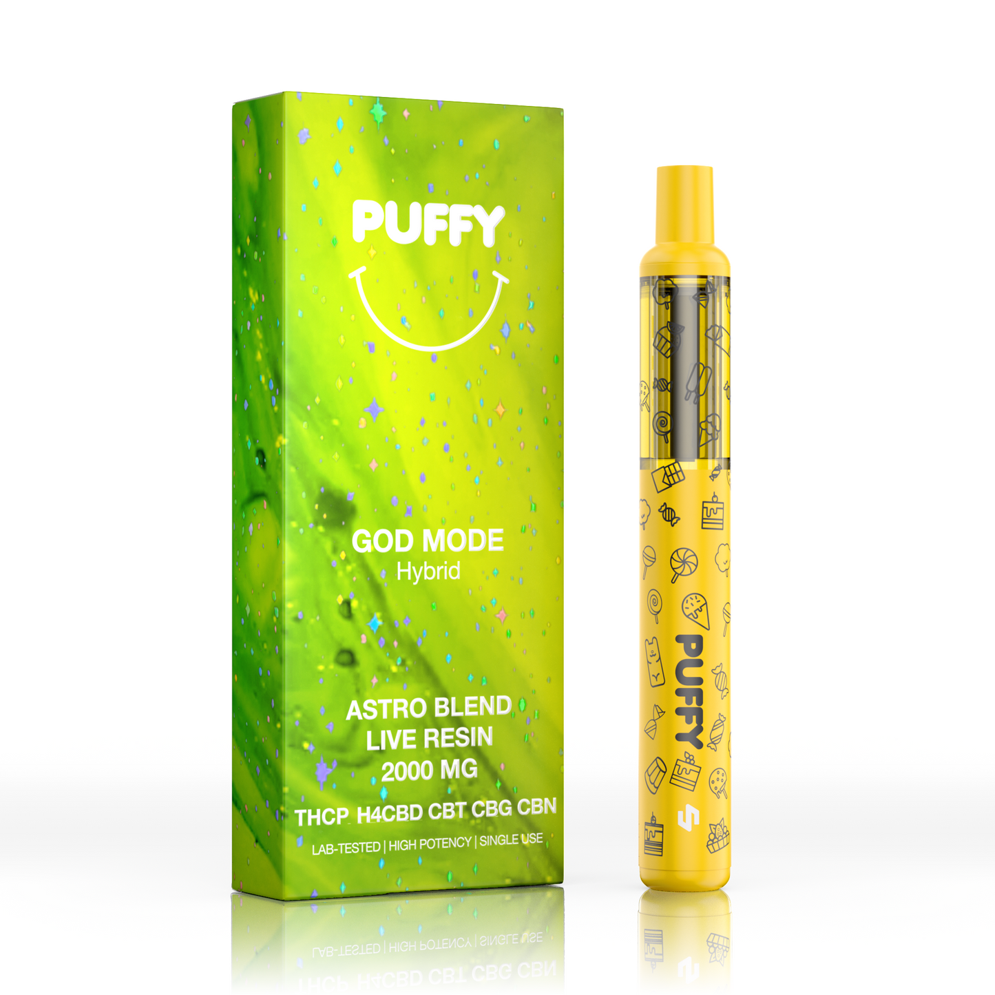 Puff THC-P 2000mg  - God mod đ